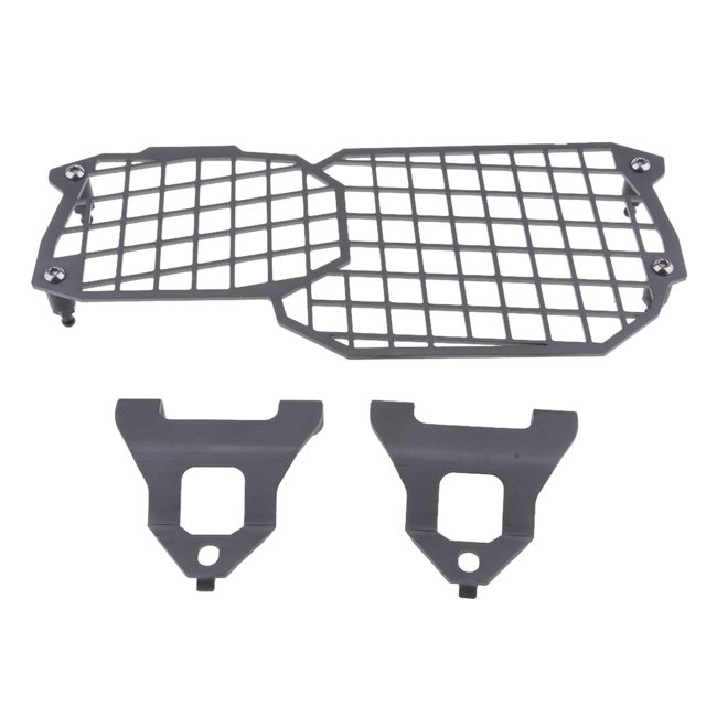 protector de la parrilla de la lámpara de la linterna de la motocicleta para bmw f650gs f700gs gris Sunnimix Cubierta de la parrilla de la linterna
