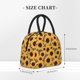 thumbnail image 2 of Disketp Artistic Zebra Print Sunflower Bolsa Térmica para Almuerzo, Lonchera con Abertura Amplia y Gran Capacidad, Organizador Reutilizable para Mujeres, Hombres y Adultos, 2 of 6