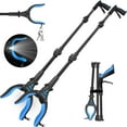 thumbnail image 1 of KEKOY Grabber Reaching Tool,  2 Pack 32" Foldable Trash Pickup Reacher for The Disabled, Blue, 1 of 11
