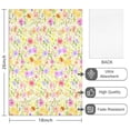 thumbnail image 2 of 2 Pcs Funny Kitchen Towels,Pioneer Flower Floral Print Pattern Microfiber Dish Towels,Kitchen Tea Towels,Kitchen Towel Set (18" X 26"), 2 of 7