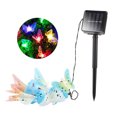 thumbnail image 1 of 12LEDs Solaire Papillon String Lights IP44 Étanche Fée Lumières pour Extérieur Intérieur Cour Chambre Balcon Patio, 1 of 8