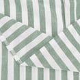 thumbnail image 4 of Glisme T-shirts for Girls Striped Print Shirt Short Sleeve Lapel Neck Shirts Summer Fashion Girl Top Size 14-15 Years Green, 4 of 5