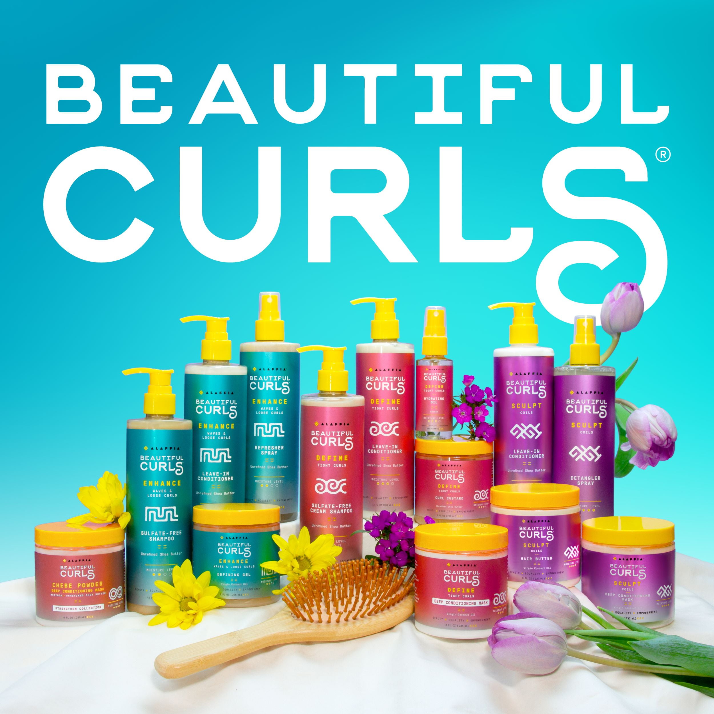 Alaffia Beautiful Curls Coil Sculpt Hair Butter Cream, 8 fl oz