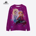 thumbnail image 4 of Sudadera deportiva para mujer con capucha, diseño retro de La Sirenita de Disney, regalo de dibujos animados, sudadera deportiva retro de dibujos animados para mujer, 4 of 5