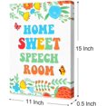 thumbnail image 2 of Mental Health Canvas Wall Art,Home Sweet Speech Room Therapy Artwork Painting Prints Poster Ready to Hang for Counselor Therapy Office School Classroom Decor,12x15 Inch, 2 of 6