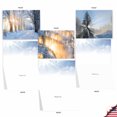 thumbnail image 3 of 20 Merry Christmas Cards Assorted (10 Designs, 2 Each) - Christmas Sunrise Christmas Thank You (4" x 5.12") AM6655XTG-B2x10, 3 of 6
