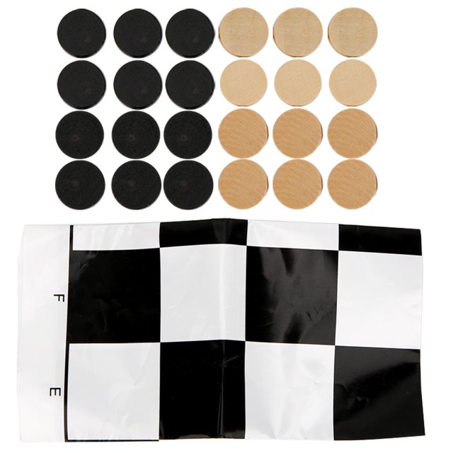 Juego de damas de madera internacional de 24 piezas con tablero de ajedrez, regalo de juguete