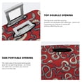 thumbnail image 5 of Balery Luggage Cover Snake Print Suitcase Covers for Luggage Elastic Washable Suitcase Protector Fits 18-32 Inch Luggage-Medium, 5 of 9
