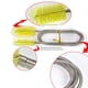 thumbnail image 3 of Billuyoard Cepillo de resorte, herramienta de limpieza, limpiaparabrisas de ranura, bomba de filtro eliminador de polvo de elasticidad de larga Herramientas de limpieza de acuarios Blanco, 3 of 6