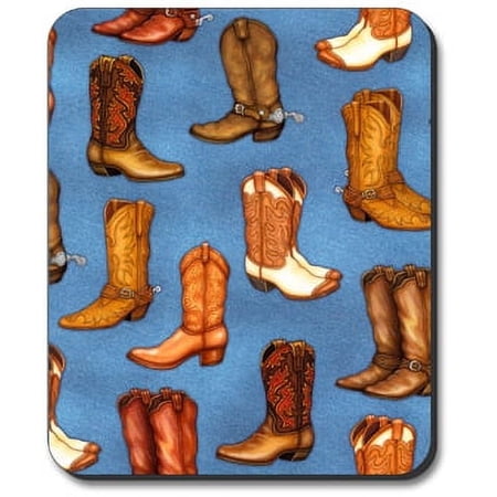 Art Plates Mouse Pad - Cowboy Boots - Denim price history on PriceWatchPro