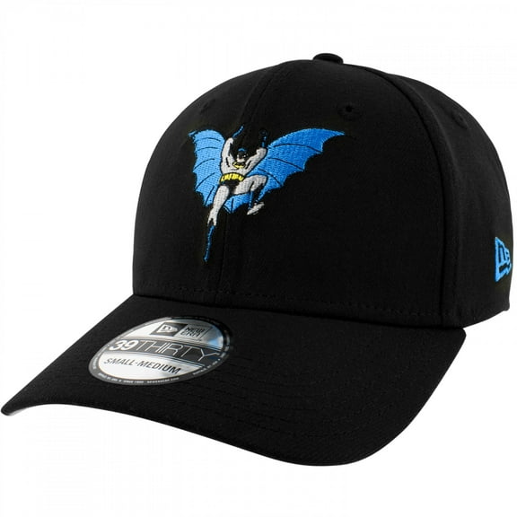 Batman The Animated Series Leap New Era 39Thirty Fitted Hat-Small/Medium