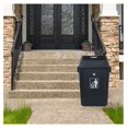 thumbnail image 4 of 15 Gallon Kitchen Top Garbage Can, 4-Pack Plastic Top Lid Trash Can, Gray, 4 of 5