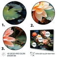 thumbnail image 3 of Designart "Koi Pond China Art painting" China Art Floater Framed Wall Decor, 3 of 7
