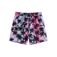 thumbnail image 3 of Bovxnpu Boys Swim Trunks Athletic Beach Shorts Boys Waterproof Beach Shorts Quickly Dry Surfing Vacation Swim Trunks, 3 of 7