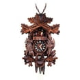 thumbnail image 1 of Cuckoo Clock Hunting Clock, hanging Animals, 1 of 4