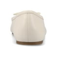 thumbnail image 3 of Journee Womens Callee Ballet Bow Slip On Dress Flats, Widths Available, 3 of 9