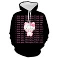 thumbnail image 1 of Sanrio Sweat à Capuche Mode Hiver et Automne Hello Kitty pour Femmes, Manches Longues, 1 of 7