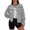 Black, variant on HCYSFG Womens Striped Cardigan Round Neck Button Front Long Sleeve Relaxed Fit Knit Sweater Casual Everyday Layering Tops