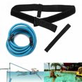 thumbnail image 5 of Blue Swim Training Resistance Belt Set - Elastic Rope Swimming Strength Training Equipment, Aquatic Exercise Aid to Build Endurance, Tone Full Body & Improve Swim Strokes, Turns Home Pool into a, 5 of 5