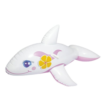 Bestway - H2OGO! Whale Ride-On, Pink Floral (Best Way To Press Flowers)