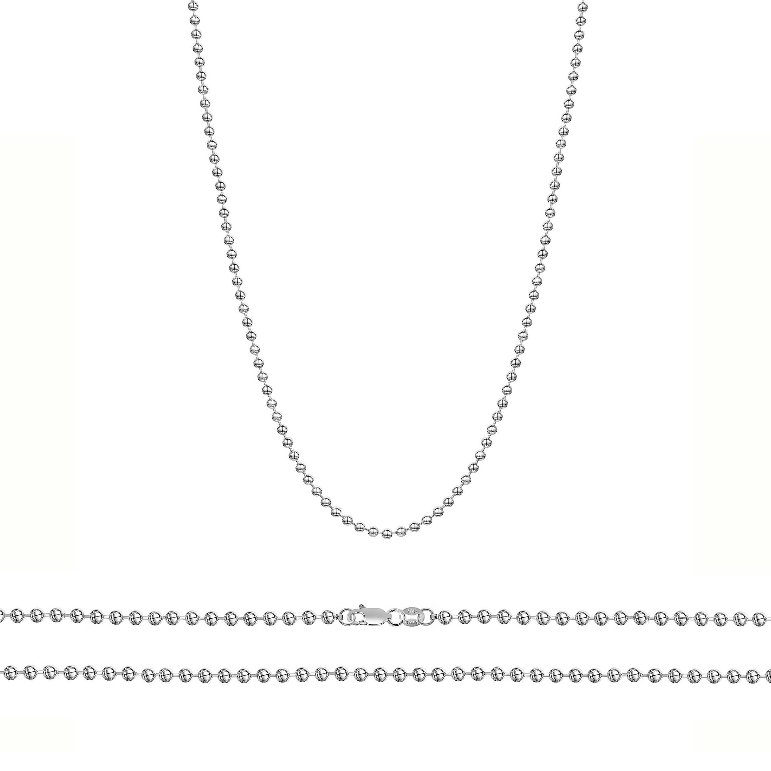Fashion 925 Sterling Solid Silver 6MM Snake Chain Men Women Necklace 16-30 Inch