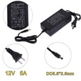 thumbnail image 4 of Adaptador de corriente de 12V 5A CA a CC Convertidor de cable dual Universal 5.5x2.1-2.5mm Ndcxsfigh Nuevos Originales, 4 of 6