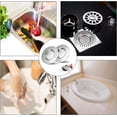 thumbnail image 3 of 4 filtros de fregadero de cocina, filtro de fregadero de acero inoxidable, filtro de pelo de ducha, filtro de drenaje de fregadero, rejilla de fregadero de cocina, accesorios de drenaje de bañera de, 3 of 5