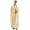 A-Beige612, variant on Mens Arabic Bisht Robe Loose Fit Long Sleeve Gold Trimmed Traditional Elegant formal Thobes