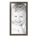 thumbnail image 2 of ArtToFrames 12" x 24" Antique Silver Picture Frame, 12x24 inch Silver Wood Poster Frame (WOM-4562), 2 Pack, 2 of 7