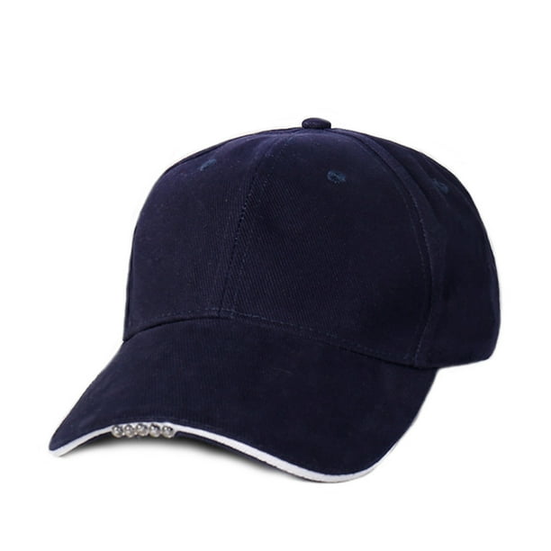 Hands Free Cap with Headlamp Bright LED Lights Unisex Baseball Cap