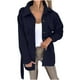 thumbnail image 2 of Puntoco Cárdigan de botones de lana informal para mujer con solapa de manga larga y abrigo de bolsillo tops Flash Picks Puntoco Puntoco-6060, 2 of 5