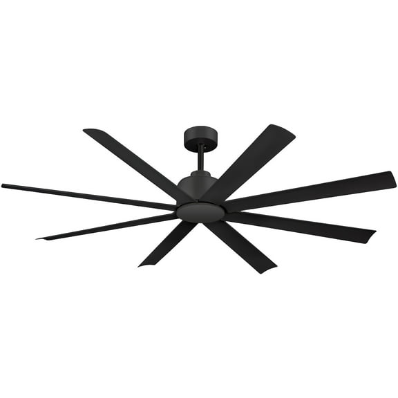 Maxim 88766 Condor 65" 8 Blade Indoor / Outdoor Ceiling Fan - Black
