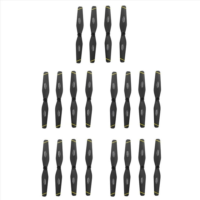 20 Unids Aircraft Propeller Fan Blade Set para Sg700 / Xs809 / Dm107S Quadrotor Drone