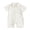 White, variant on Yammkia Baby Boy Romper Ribbed Short Sleeve Bodysuit Jumpsuit Infant Knitted Outfits Clothes Baby Boy Coming Home Outfit(White,6-12 Months)