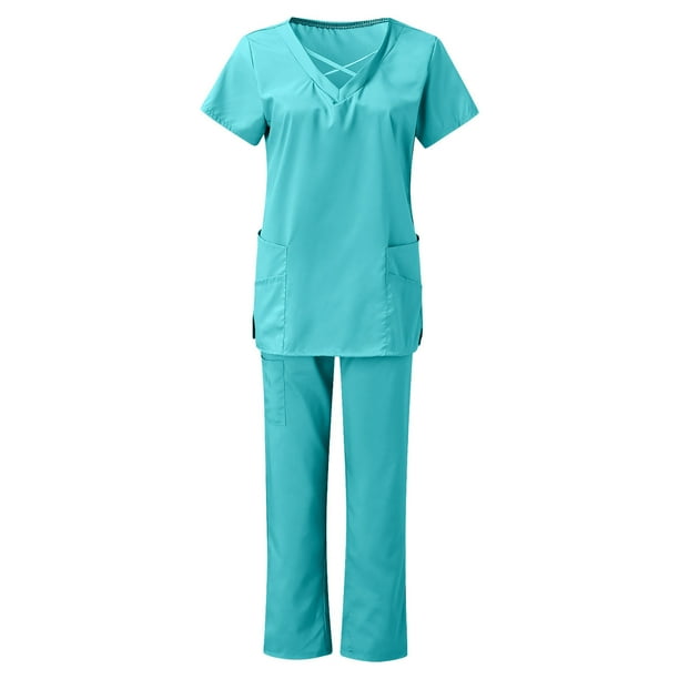 Samickarr Nursing Uniforms Scrubs Sets For Woman And Man Clearance Plus