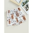 thumbnail image 3 of Toddler Baby Boys Western Shorts Beachwear Summer Cow Print Swim Trunk Swimsuit Beach Board Shorts Swim Trunks, 3 of 7