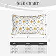 thumbnail image 4 of Rateoe Submarine Ship Pattern Pillow Covers with Invisible Zipper(Pillows are not Included) Standard Pillowcases-14"x20", 4 of 6