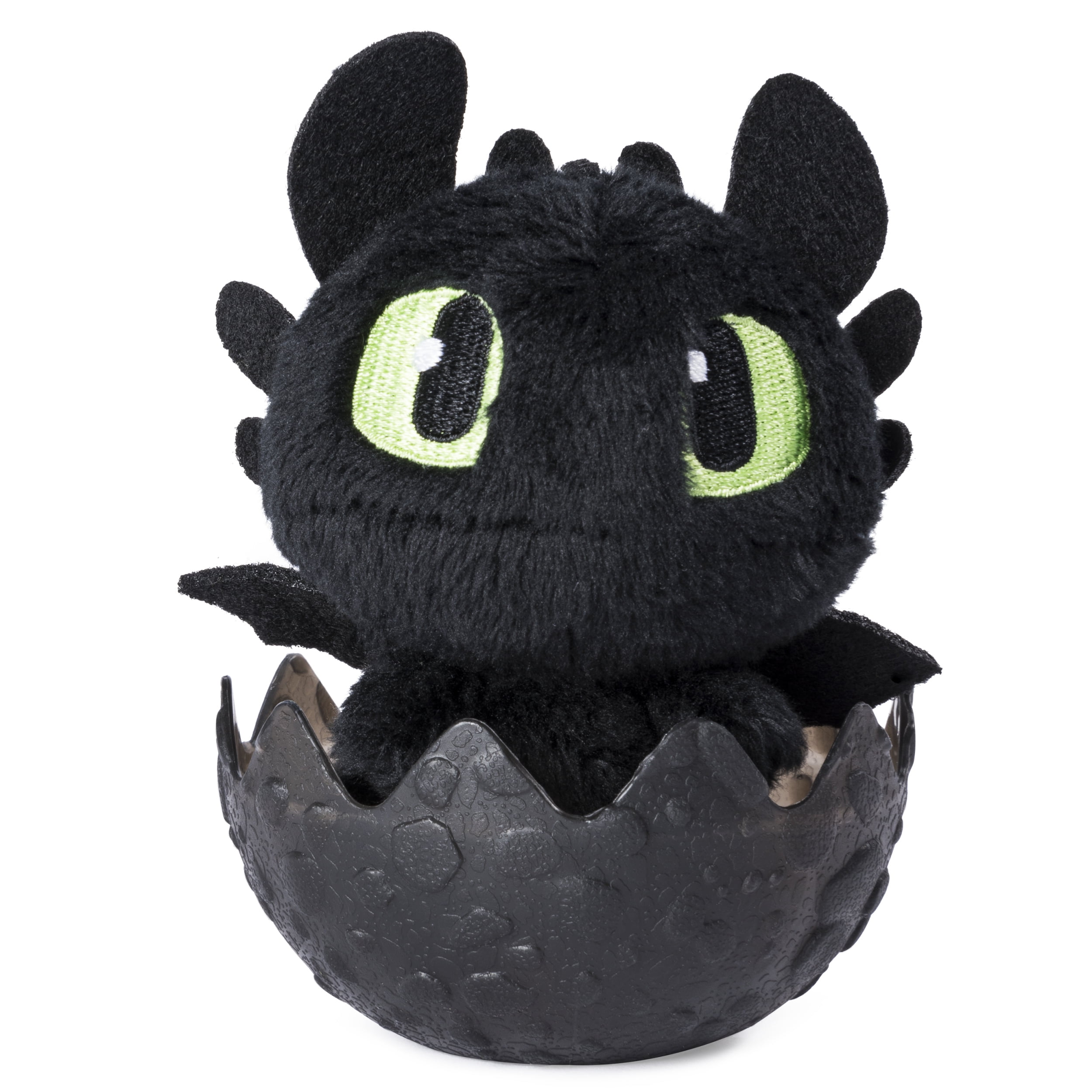 DreamWorks Dragons, Baby Toothless 3-inch Plush, Cute Collectible Plush