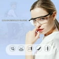 thumbnail image 2 of Protective Safety Glasses Clear Anti Saliva Eye Protection Googles for Chemical and Workplace Safety Goggles, 2 of 8