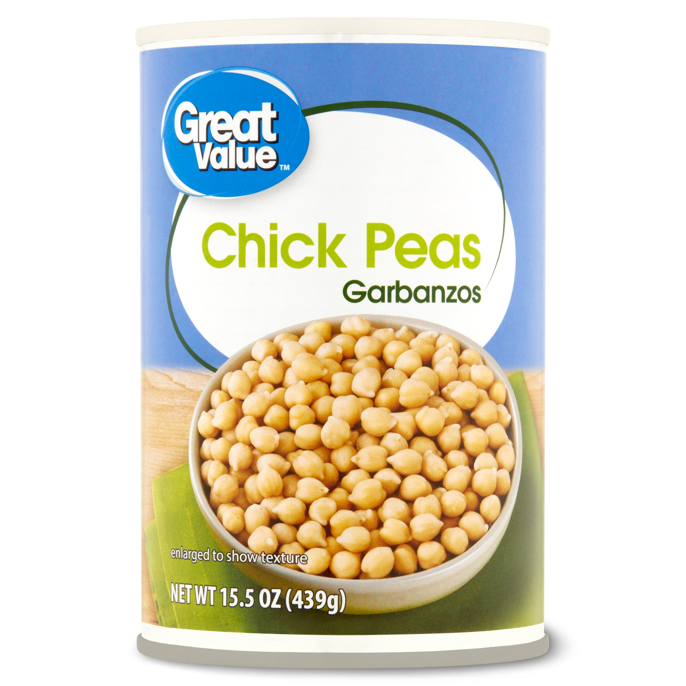 Great Value Garbanzos Chick Peas, 15.5 oz - Walmart.com