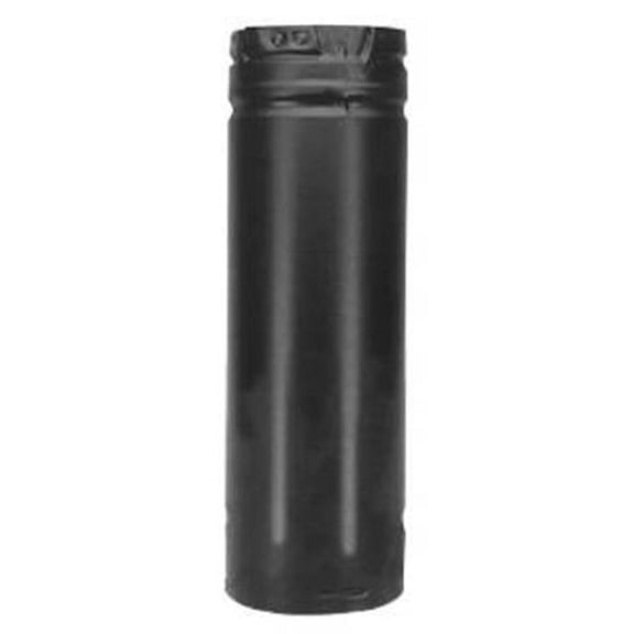 Dura-Vent 4PVP-12B 12'' Straight Length Pipe - Black
