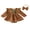 Brown, variant on My First Christmas Baby Girl Outfit Gingerbread Romper Ruffle Dress Long Sleeve Jumpsuit0 3 6 12 18  Months Cute Christmas Clothes