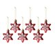 thumbnail image 5 of Adornos para de Navidad, colgantes para colgar, decoración de de Navidad para celebración de boda, suministros para favores de fiesta Estrella de 6 puntas 6PCS, 5 of 8