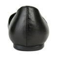 thumbnail image 3 of Women's Journee Collection Brandee Flat Black Faux Leather 8.5 M, 3 of 6