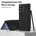 thumbnail image 5 of Dteck for Samsung Galaxy Z Fold 6 Case with Hinge Protection & S Pen Slot & Stylus, Full Protective Cover with Front Screen Protector Case for Samsung Galaxy Z Fold6 5G 2024,Black, 5 of 7