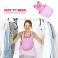 thumbnail image 5 of WORGEOUS 3pcs Waterproof Laundry Apron With Large Pocket For Wet Clothes Drying Mesh Apron With Pouch For Household Duties Portable Clothes Hanging Apron, 5 of 8