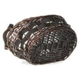 thumbnail image 3 of Oval Split Willow Woodchip Basket with Wood Handles 14in, 3 of 4