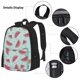 thumbnail image 3 of Disketp Watermelon Mochila Estampada de Gran Capacidad con Lonchera y Estuche, Set de 3 Piezas para Estudiantes, 3 of 7