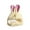Yellow, variant on CBFFDC Cat Headgear Sparkling Cartoon Hat with Bunny Ears Soft Washable Cosplay Pet Headgear Photography Prop