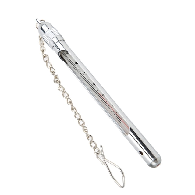 Fishing Thermometer, Portable Stream Water Temperature Measurement Tool High Accuracy Compact with Pocket Clip for Fly Fishing